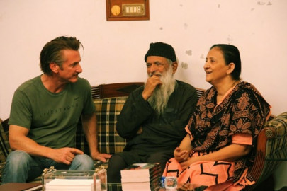 a touch of inspiration runs both ways as sean penn visits shrine and edhi home a touch of inspiration runs both ways as sean penn visits shrine and edhi home