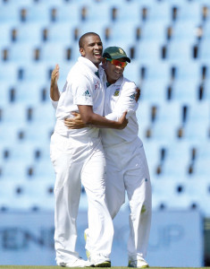 philander on fire as south africa dominate