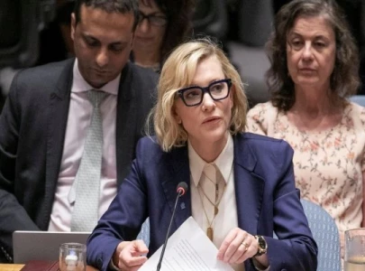 cate blanchett sees pandemic as chance for reflection on plight of refugees