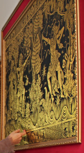 for charity embroidered with tradition colours of indonesia come to islamabad