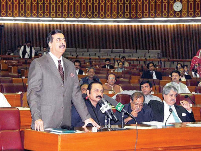 joint sitting of parliament pm bemoans ill timing of us bounty on hafiz saeed