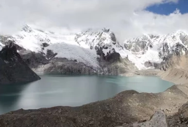 glacier melt boosts water levels in rivers reservoirs