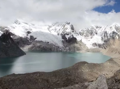 glacier melt boosts water levels in rivers reservoirs