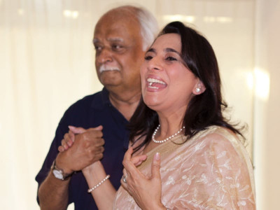 pakistani journalist durdana ansari obe takes time out for karachi over a cup of tea