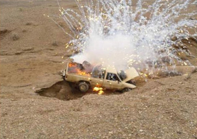 security forces thwart suicide car bombing in wana security forces thwart suicide car bombing in wana