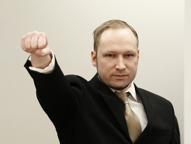 nazi salute breivik brought to tears by video broadcast replay nazi salute breivik brought to tears by video broadcast replay
