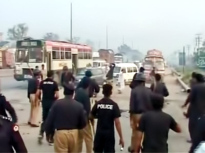 without just cause students police clash after teachers sacking