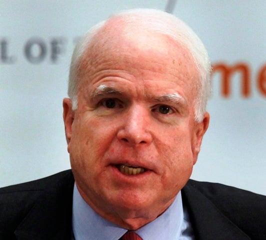 reprehensible that isi maintains ties with haqqani network senator mccain