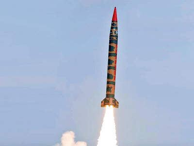 missile deterrence pakistan tests nuclear capable ballistic missile