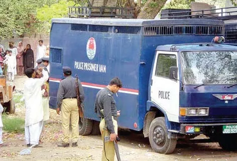 assailants target police van carrying suspect in mardan assailants target police van carrying suspect in mardan