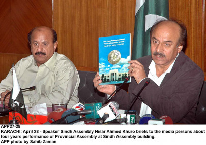 four year performance report mum s the word in the sindh assembly for mpas
