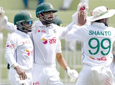 bd stun pak in first test at pindi bd stun pak in first test at pindi