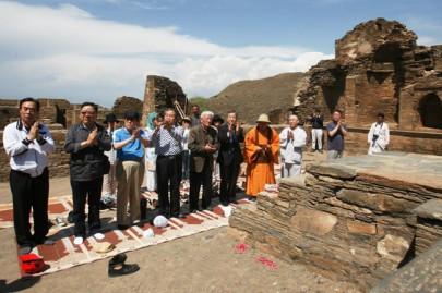 gandhara civilization south korean monks visit pakistan s holy places