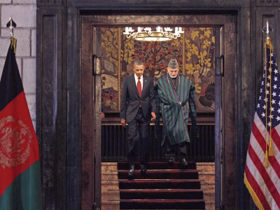 marking the anniversary obama surprises afghanistan