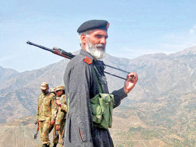 bajaur hit suicide attack on tribal police leaves 25 dead