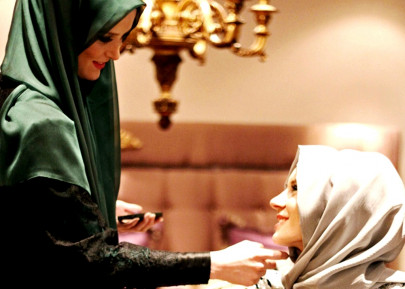 turkish beauty mag ties muslim veil to glamour turkish beauty mag ties muslim veil to glamour