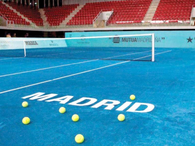 tennis blue clay storm builds in madrid