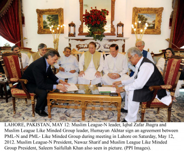 likeminded pml n form grand political alliance