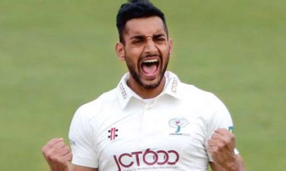 cricket ajmal creates county record