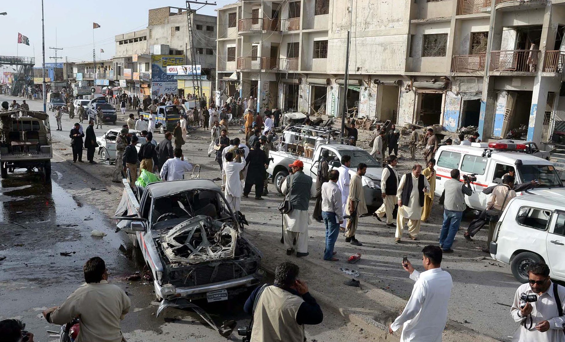 two fc personnel woman killed in quetta blast