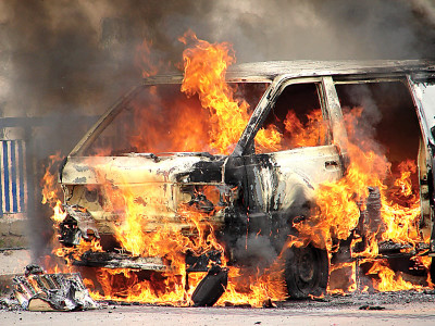 cylinder blast 1 dead 7 injured in accident