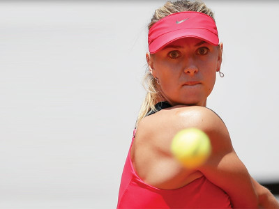 rome masters sharapova kvitova advance in windy rome