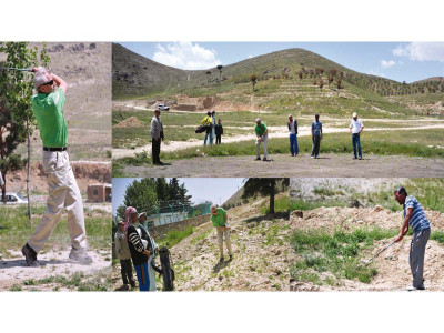 afghanistan home to world s most extreme golf