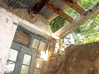 for students in kakotri village school is the most dangerous place