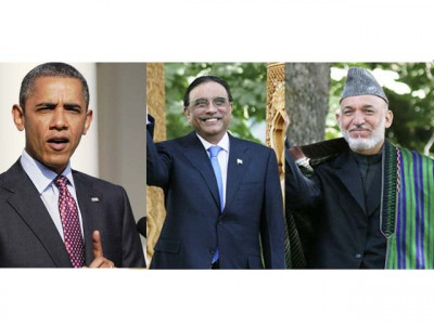 in chicago zardari obama karzai to discuss taliban peace talks