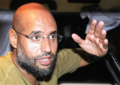 gaddafi son refusing to accept defense lawyer envoy
