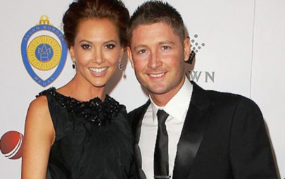 former playboy clarke ties the knot