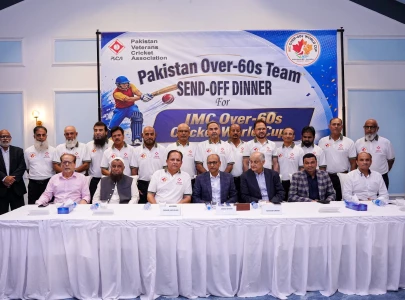 pakistan team departed for over 60s cricket world cup in canada pakistan team departed for over 60s cricket world cup in canada