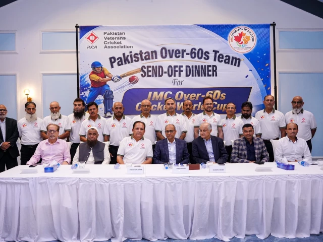 a send off dinner was hosted on wednesday at karachi gymkhana club to bid farewell to the pakistan over 60s squad a send off dinner was hosted on wednesday at karachi gymkhana club to bid farewell to the pakistan over 60s squad