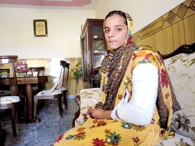 corporal punishment teacher thrashes eighth grader breaks her shoulder