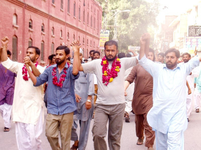 mall protests eleven pu students granted bail