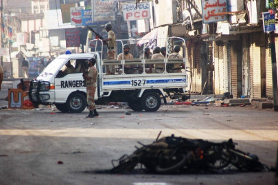 rally killings strike observed in sindh parts of karachi rally killings strike observed in sindh parts of karachi