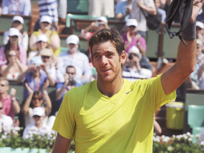del potro passes early french open test
