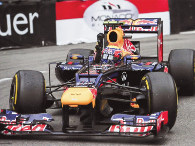 f1 webber delivers for red bull