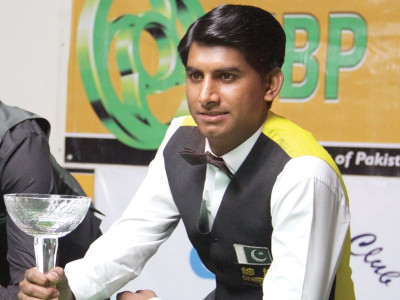 snooker asjad pockets his 3rd national title