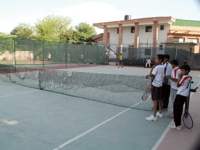 what the peshawar tennis event didn t show