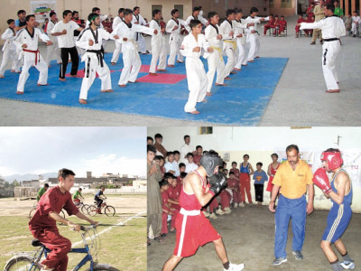 sports festival multi faceted events end amid high spirits