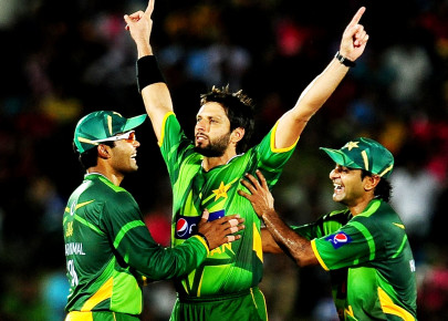 afridi stars as pakistan level t20 series afridi stars as pakistan level t20 series