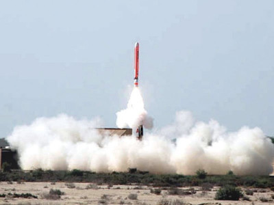 hatf vii pakistan conducts fifth missile test