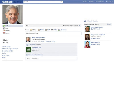 like my facebook page shahbaz tells officials like my facebook page shahbaz tells officials