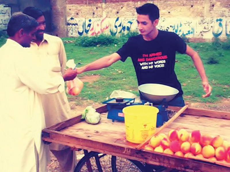 positive pakistani wise beyond his years