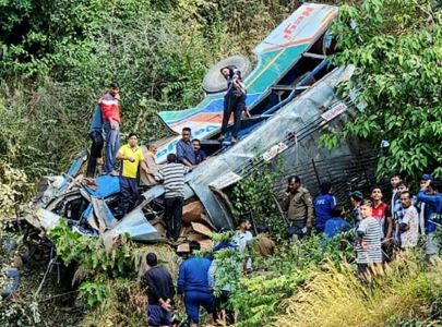 36 dead in bus crash in indian himalayas 36 dead in bus crash in indian himalayas