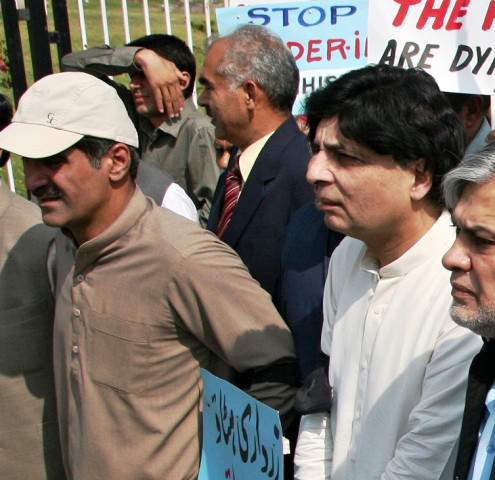 budget session pml n takes protest to presidency