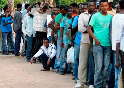 out of israel back to africa