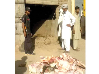 substandard meat three butchers arrested 4 000 kg of meat seized substandard meat three butchers arrested 4 000 kg of meat seized