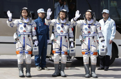 china sends its first woman astronaut into space